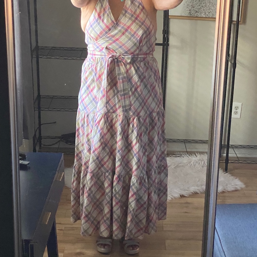 Ralph Lauren halter maxi dress. Never worn